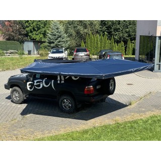 Escape FOX HD 270° Awning 2 m with LED Lighting – Passenger Side – Navy - view 2