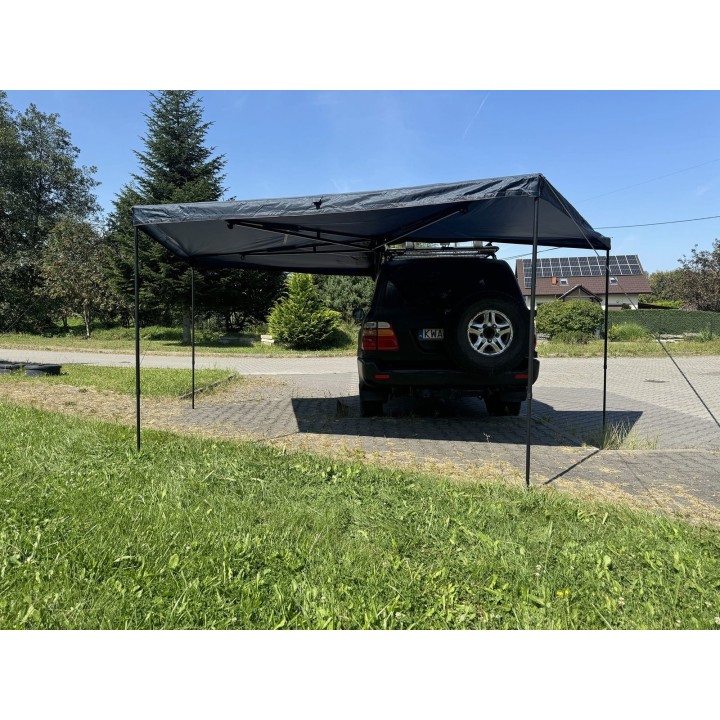 Escape FOX HD 270° Awning 2 m with LED Lighting – Passenger Side – Navy - view 4