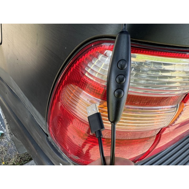 Escape FOX HD 270° Awning 2 m with LED Lighting – Passenger Side – Navy - view 7