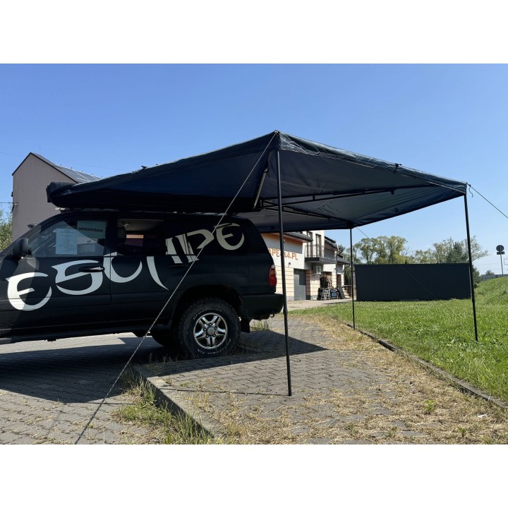 Escape FOX HD 270° Awning 2 m with LED Lighting – Passenger Side – Navy - view 20