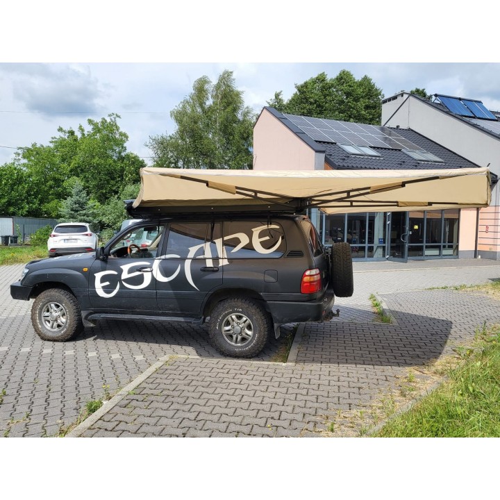 Escape FOX HD Awning 2 m – Driver Side – Sand - view 7
