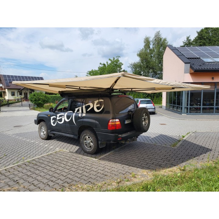 Escape FOX HD Awning 2 m – Driver Side – Sand - view 8