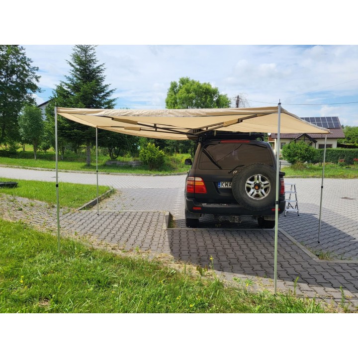 Escape FOX HD Awning 2 m – Driver Side – Sand - view 10