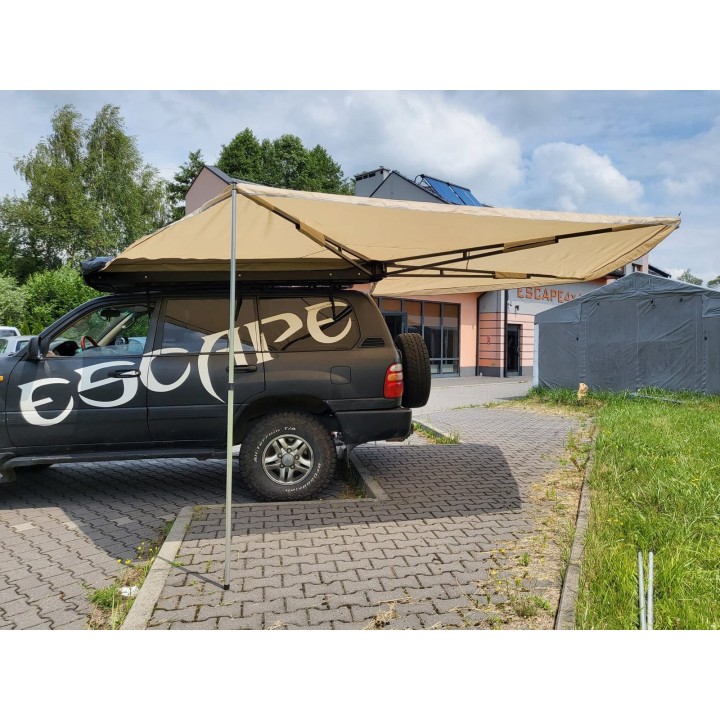 Escape FOX HD Awning 2 m – Passenger Side – Sand - view 12