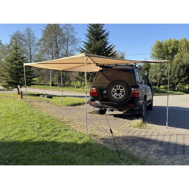 Escape FOX Awning 2 m – Driver Side – Sand - view 11