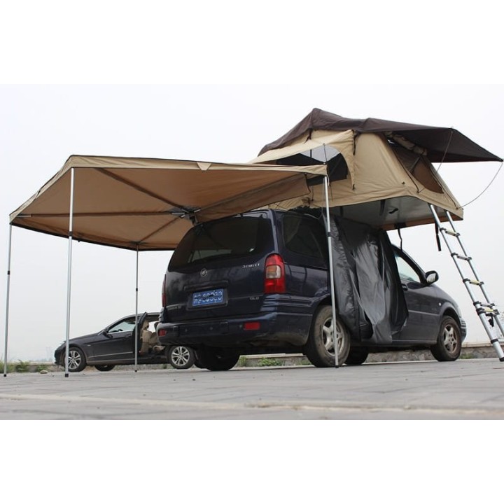 Escape FOX Awning 2 m – Driver Side – Sand - view 14
