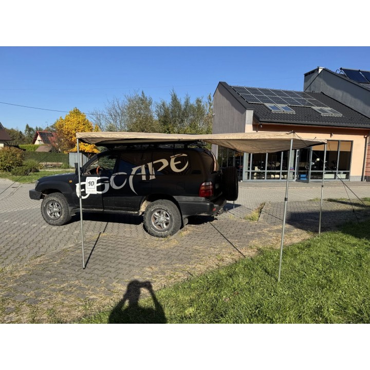 Escape FOX Awning 2.5 m – Driver Side – Sand - view 2