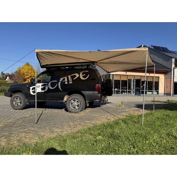 Escape FOX Awning 2.5 m – Driver Side – Sand - view 3