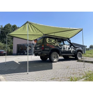 Escape FOX Awning 2.5 m – Passenger Side – Green - view 2