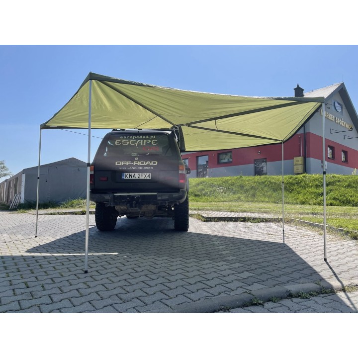 Escape FOX Awning 2.5 m – Passenger Side – Green - view 3