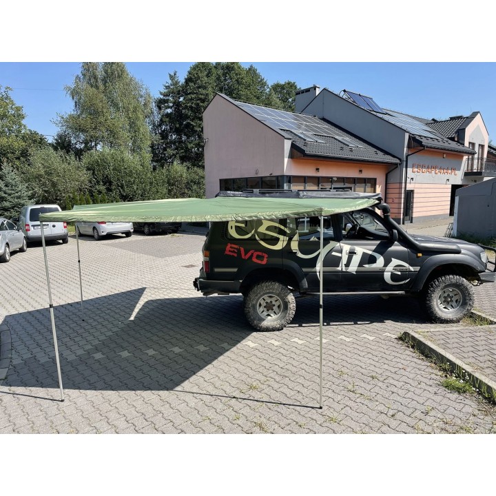 Escape FOX Awning 2.5 m – Passenger Side – Green - view 8