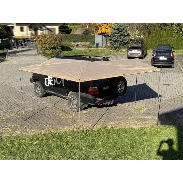 Escape FOX Awning 2.5 m – Driver Side – Sand - view 9