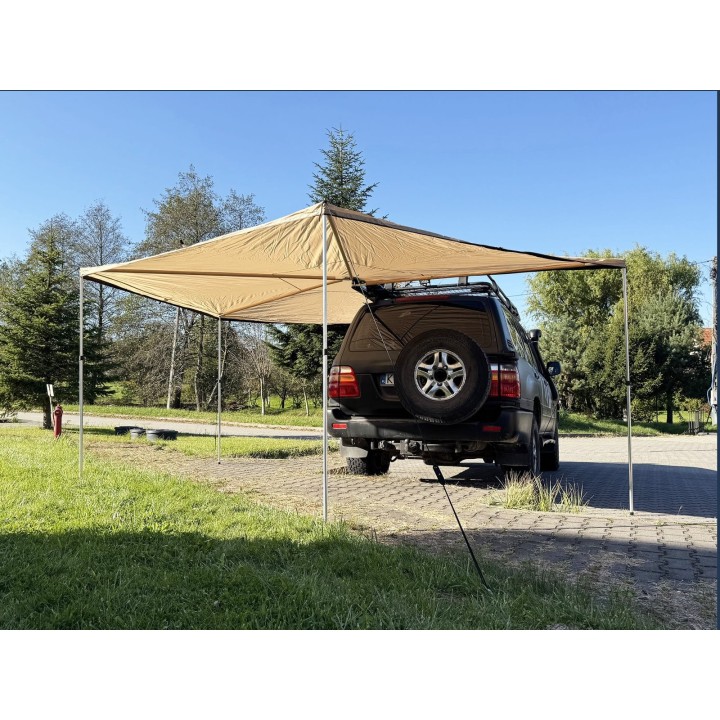 Escape FOX Awning 2.5 m – Driver Side – Sand - view 10