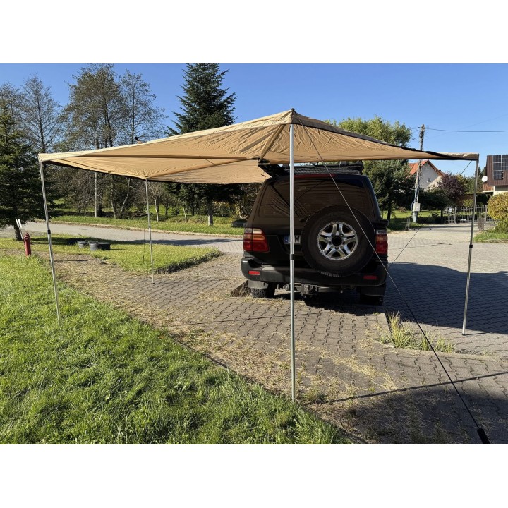 Escape FOX Awning 2.5 m – Driver Side – Sand - view 12