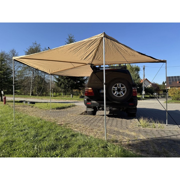 Escape FOX Awning 2.5 m – Driver Side – Sand - view 13