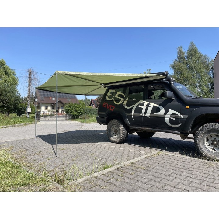 Escape FOX Awning 2.5 m – Passenger Side – Green - view 13