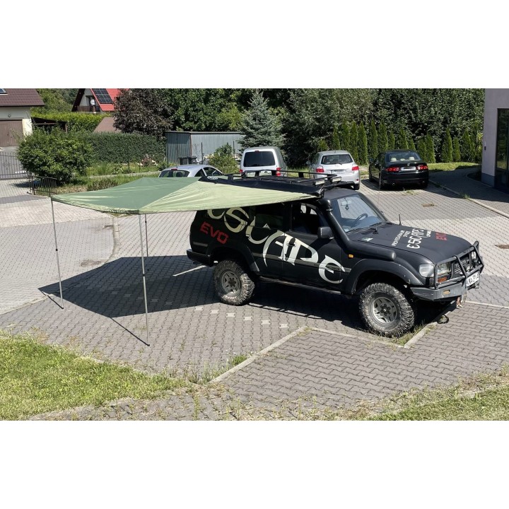 Escape FOX Awning 2.5 m – Passenger Side – Green - view 15