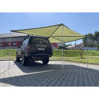 Escape FOX Awning 2 m – Passenger Side – Green - view 2