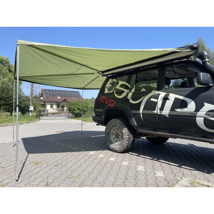 Escape FOX Awning 2 m – Passenger Side – Green - view 13
