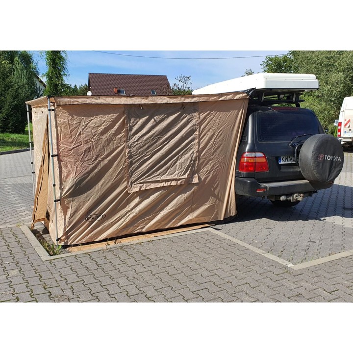 TYPE 1 Walls for Escape Awning, No Floor, 2 x 2.5m – Sand - view 3