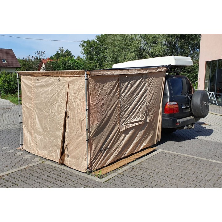 TYPE 1 Walls for Escape Awning, No Floor, 2 x 2.5m – Sand - view 4