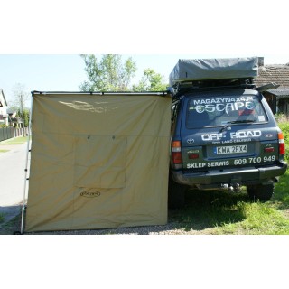 TYPE 2 Walls for Escape Side Awning, 2.5 x 2.5m – Green