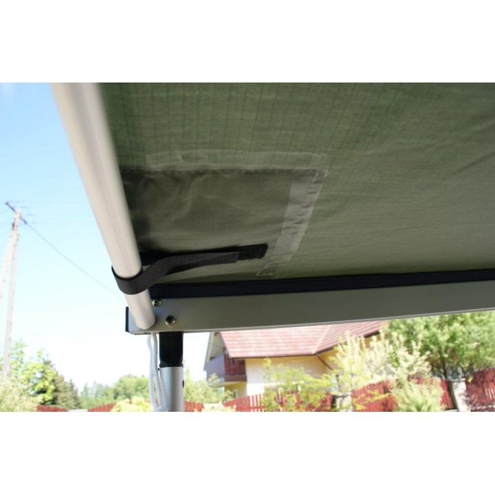 TYPE 2 Walls for Escape Side Awning, 2.5 x 2.5m – Green
