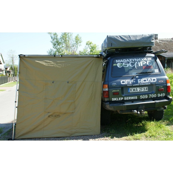 TYPE 2 Walls for Escape Side Awning, 2.5 x 3m – Green