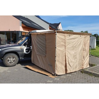 TYPE 1 Tent Walls with Floor for Awning, 1.25 x 2m – Sand