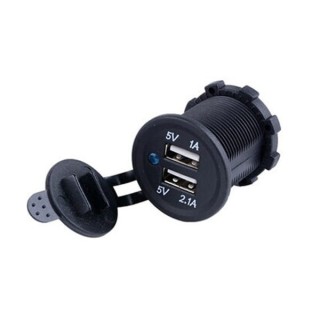Dual USB Charger 5V 1A and 2.1A – 4x4 Electrics | Szekla4x4