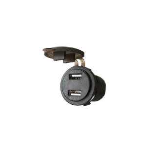 Dual USB Charger 5V 2.1A with Voltmeter – Escape | Szekla4x4