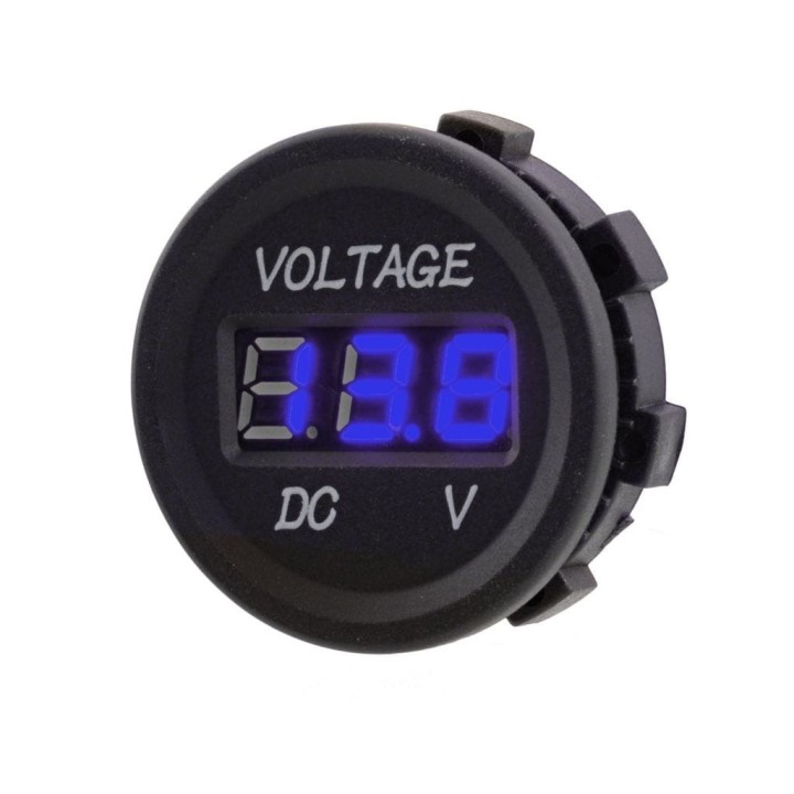 Backlit Voltmeter 0–30 V Type 1 – 4x4 Electrics | Szekla4x4