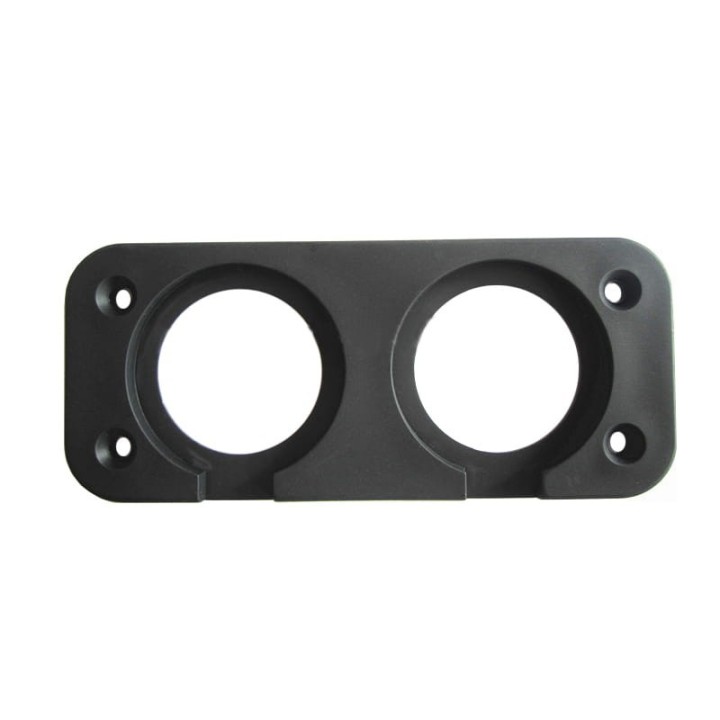 Double Mounting Panel for Round Sockets – Escape | Szekla4x4