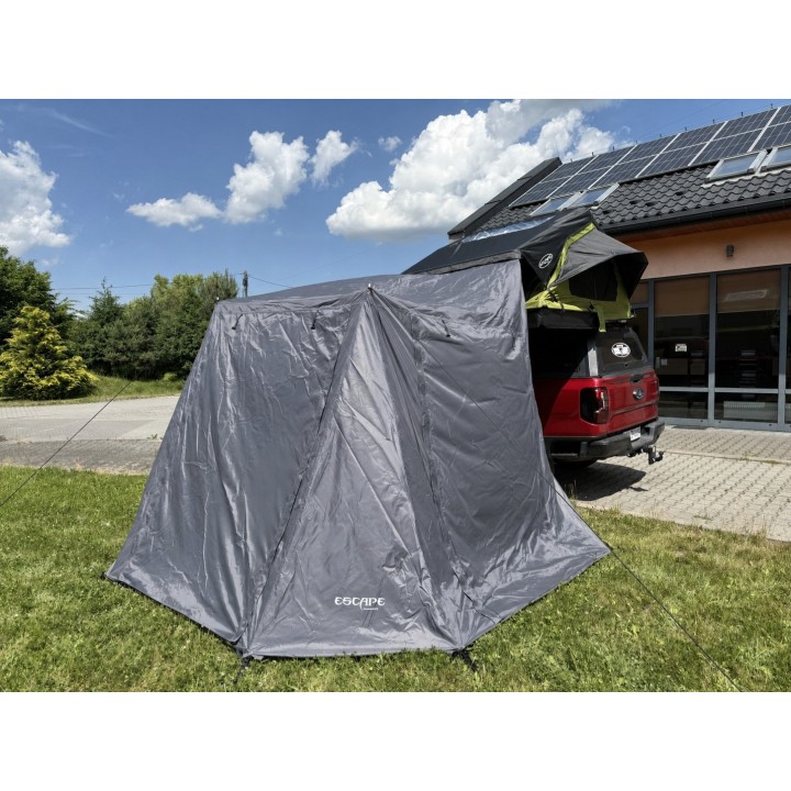 Vestibule for Escape HYBRID 190 cm Roof Tent – Grey