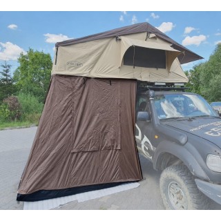Vestibule for Escape ALASKA 140 cm LONG Roof Tent – Brown