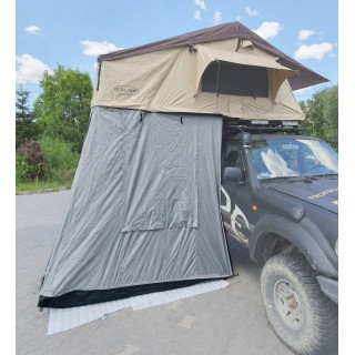 Vestibule for Escape ALASKA 140 cm LONG Roof Tent – Grey