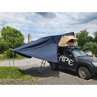 Awning for Escape VARIO 160 cm Roof Tent – Navy | Szekla4x4