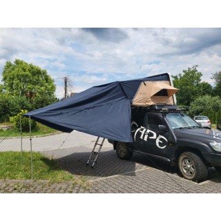 Awning for Escape VARIO 210 cm Roof Tent – Navy | Szekla4x4