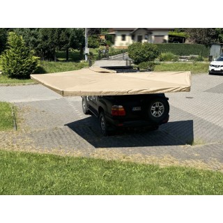 Escape FOX HD 270° Awning 2 m with LED Lighting – Driver Side – Sand