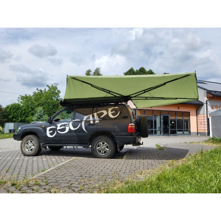 Escape FOX HD Awning 2 m – Driver Side – Green
