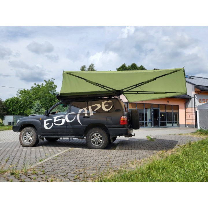 Escape FOX HD Awning 2 m – Passenger Side – Green