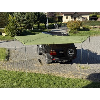 Escape FOX Awning 2.5 m – Driver Side – Green
