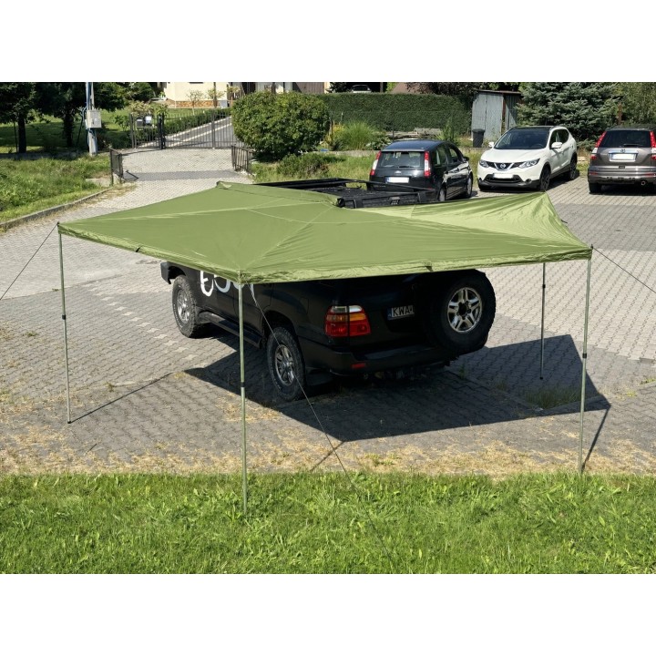 Escape FOX Awning 2 m – Driver Side – Green