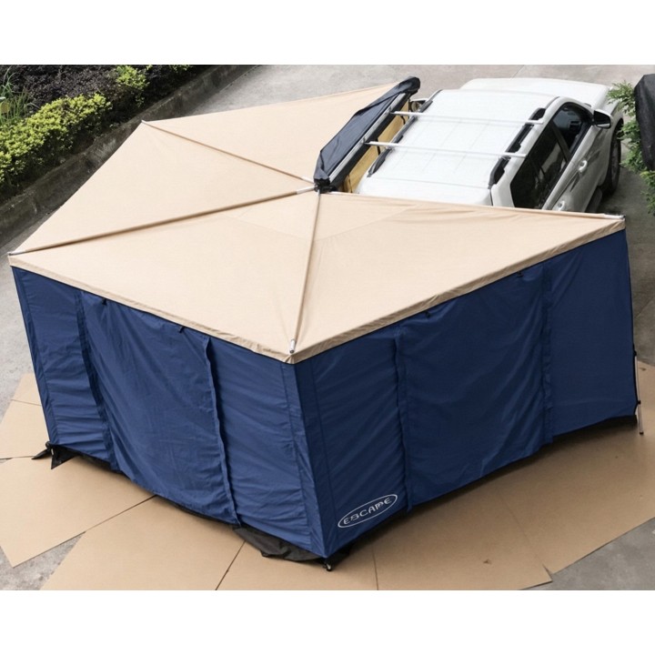 Walls for Escape FOX Awning, No Floor, 2.5 m – Navy