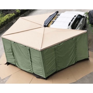 Walls for Escape FOX HD Awning, No Floor, 2 m – Green
