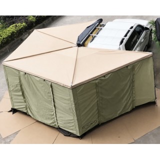 Walls for Escape FOX HD Awning, No Floor, 2.5 m – Green