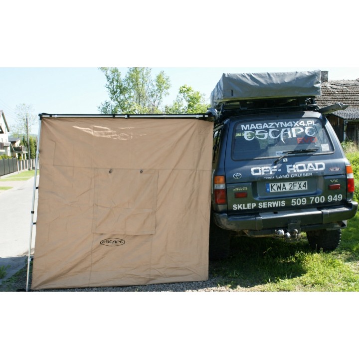 TYPE 2 Walls for Escape Side Awning, 2.5 x 2.5m – Sand