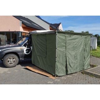 TYPE 1 Tent Walls with Floor for Escape Awning, 2.5 x 3m – Green