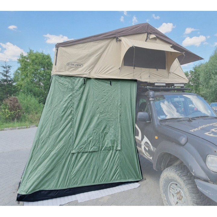 Vestibule for Escape ALASKA 160 cm LONG Roof Tent – Green
