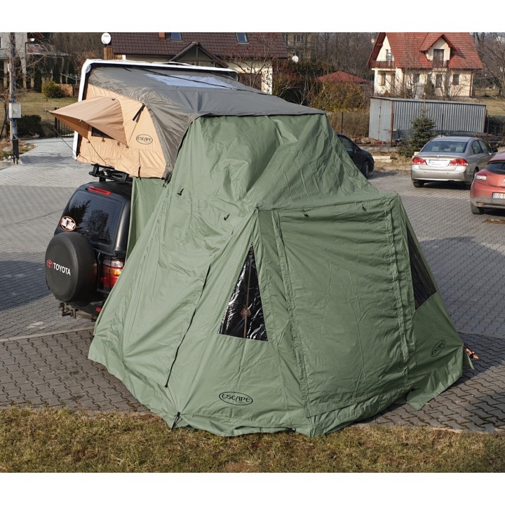 Vestibule for Escape VARIO 210 cm Roof Tent – Green